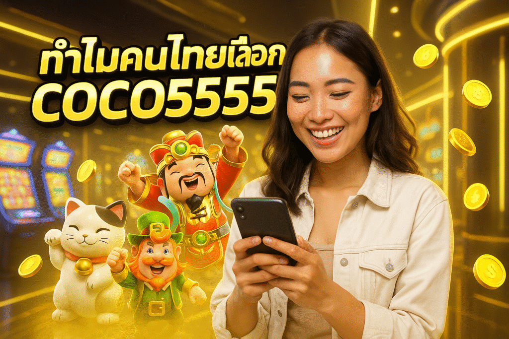 ทำไมคนไทยเลือก COCO5555