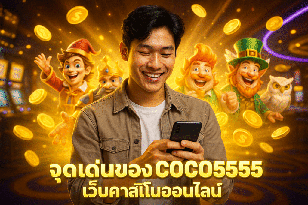 จุดเด่นของ COCO5555 เว็บคาสิโนออนไลน์