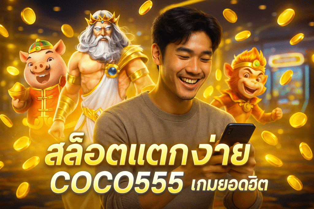 สล็อตแตกง่าย COCO5555 เกมยอดฮิต