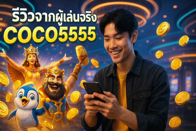 รีวิวจากผู้เล่นจริง COCO5555