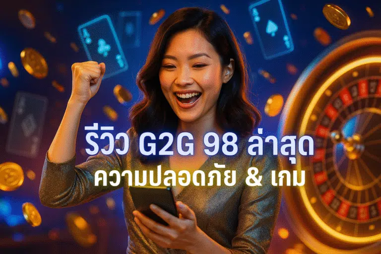 รีวิว G2G 98 ล่าสุด ความปลอดภัย & เกม